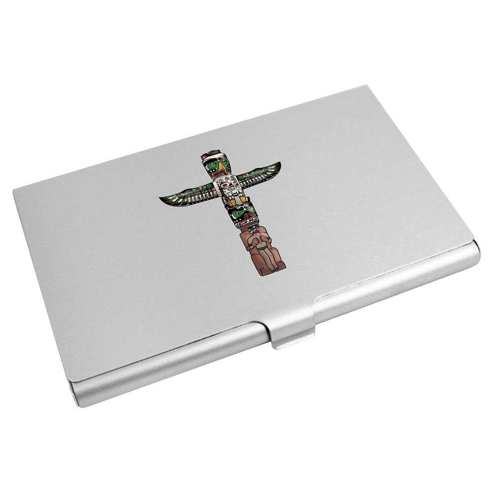 'Totem Pole' Business Card Holder / Credit Card Wallet (CH00030048)