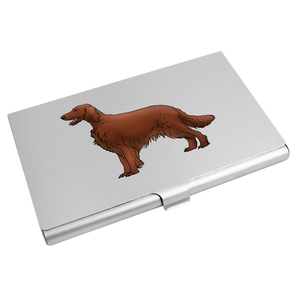 'Irish Setter' Business Card Holder / Credit Card Wallet (CH00030063)