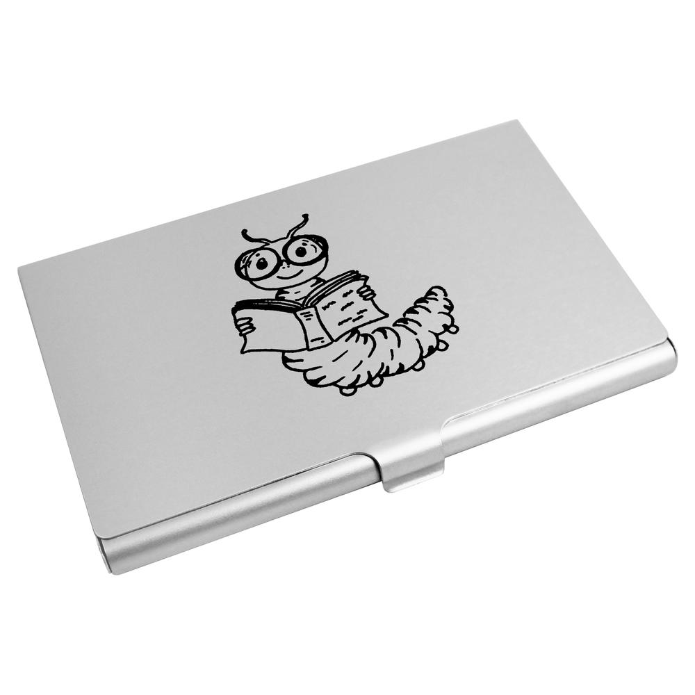'Book Worm' Business Card Holder / Credit Card Wallet (CH00032625)