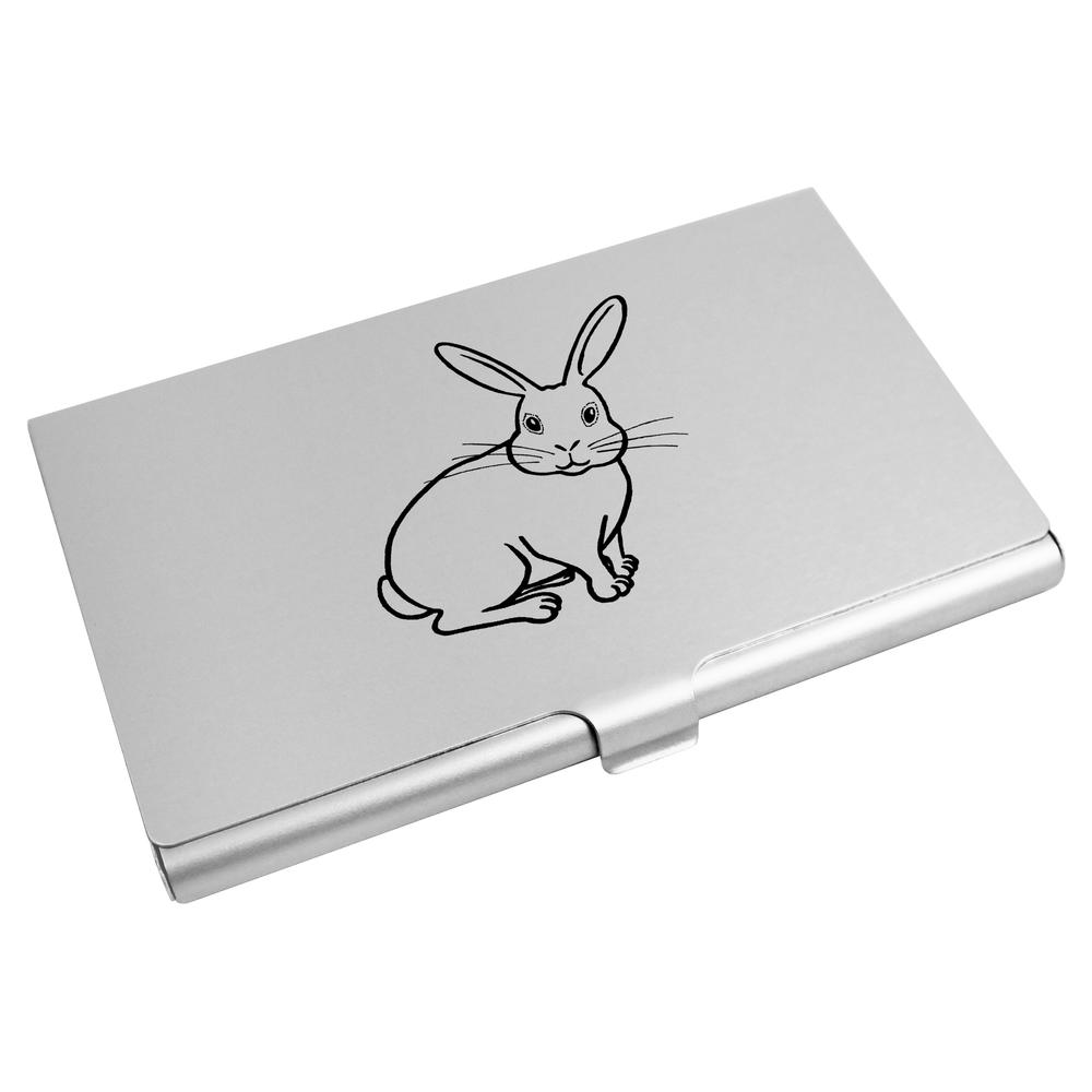 'Sitting Rabbit' Business Card Holder / Credit Card Wallet (CH00033173)