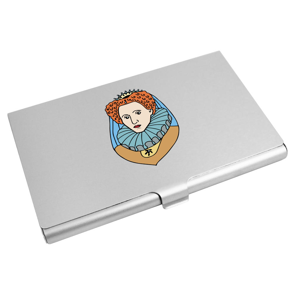 'Queen Elizabeth I' Business Card Holder / Credit Card Wallet (CH00035307)
