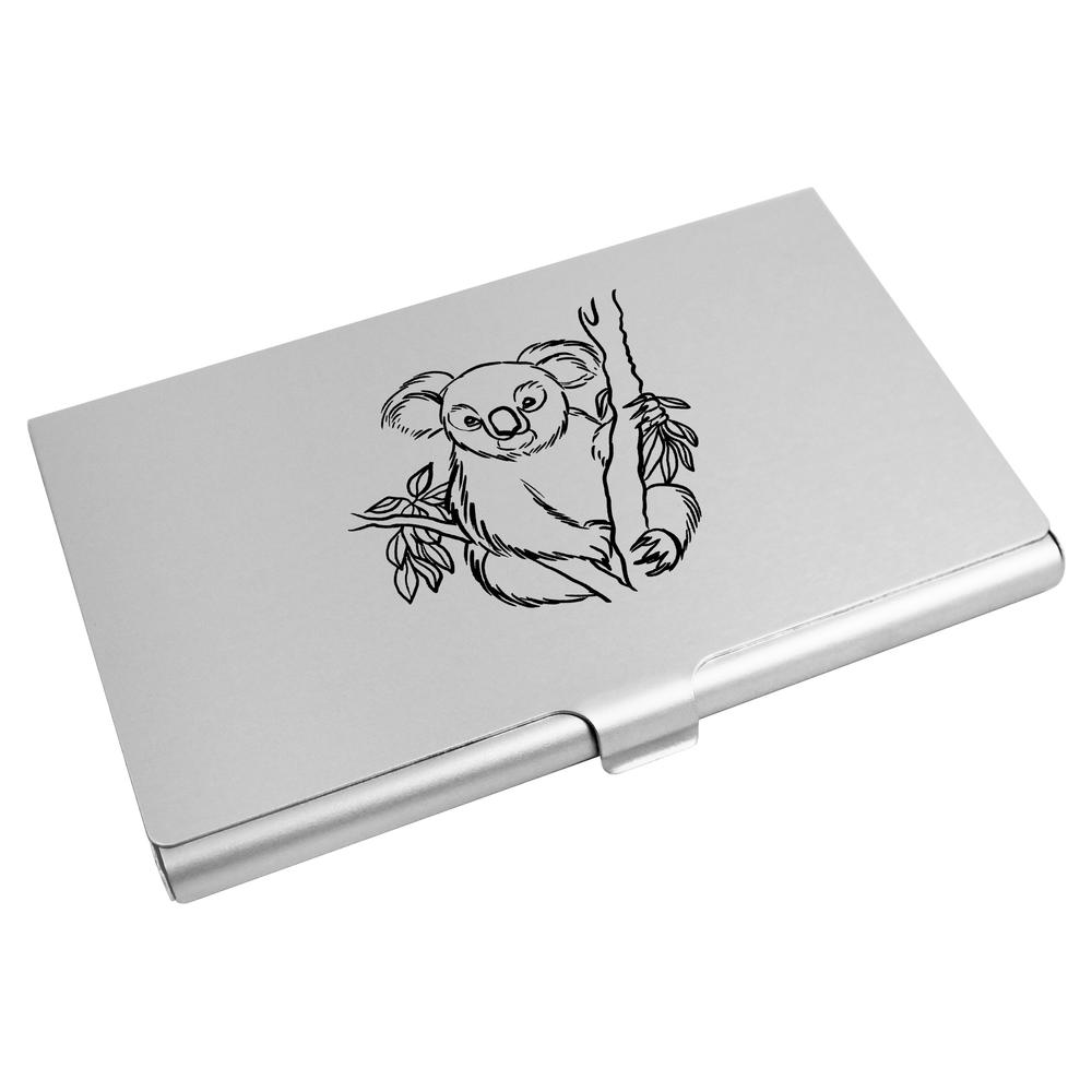 'Cute Koala' Business Card Holder / Credit Card Wallet (CH00037495)