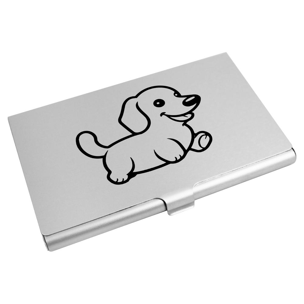 'Dachshund ' Business Card Holder / Credit Card Wallet (CH00037599)