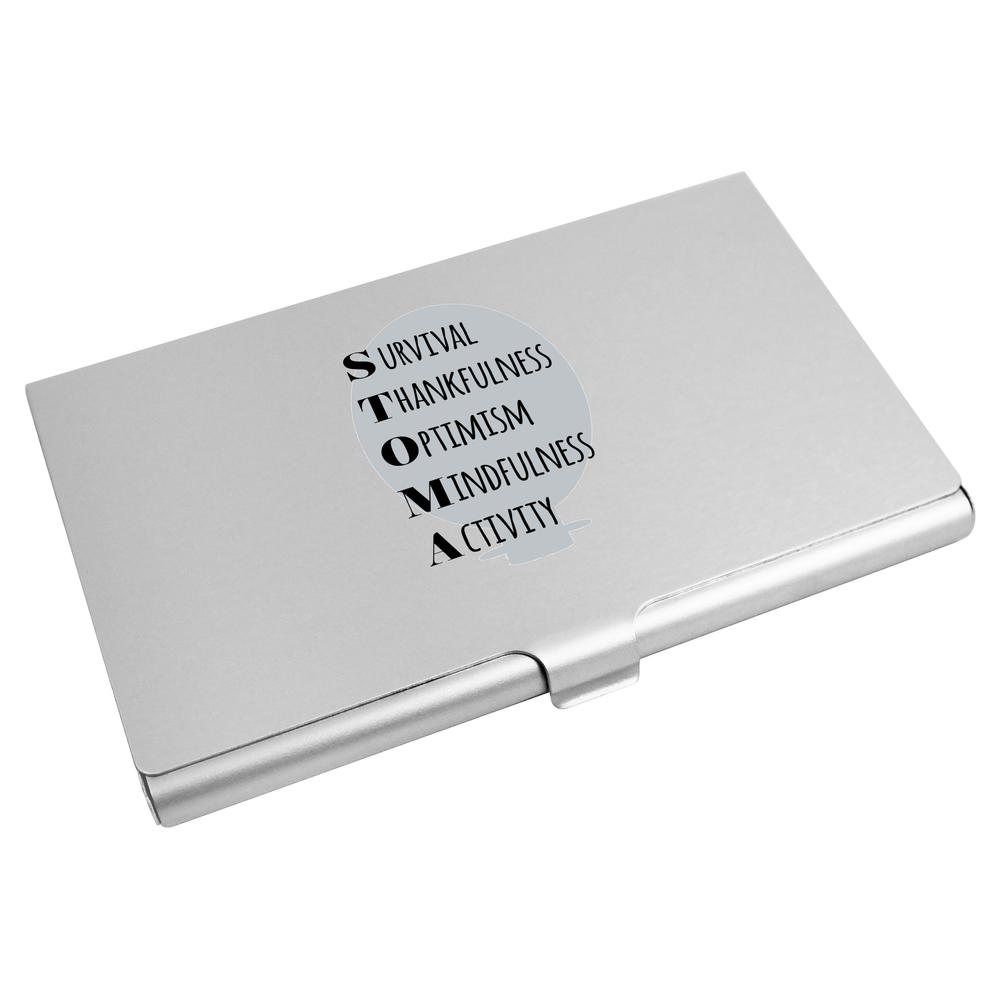 'Stoma Principles' Business Card Holder / Credit Card Wallet (CH00040927)