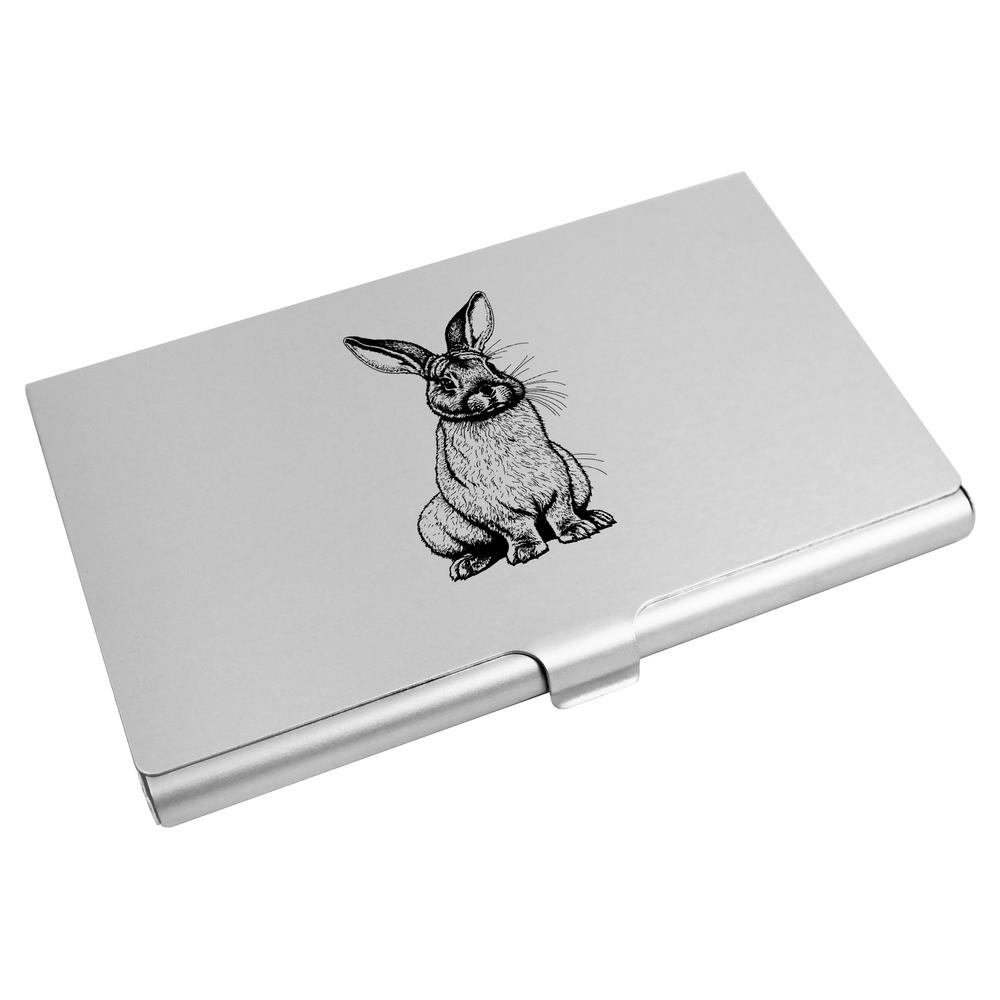 'Sitting Rabbit' Business Card Holder / Credit Card Wallet (CH00041655)
