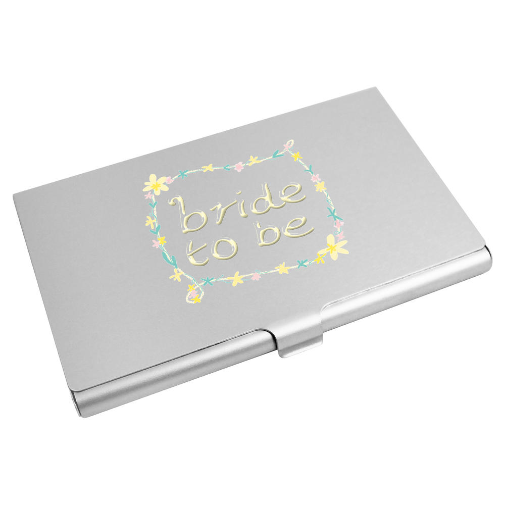 'Bride To Be' Business Card Holder / Credit Card Wallet (CH00042565)