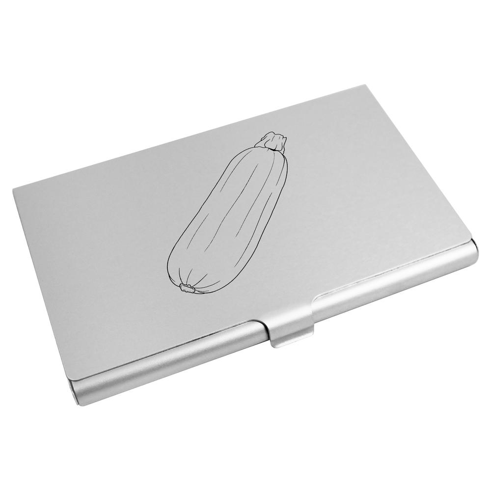 'Fresh Courgette' Business Card Holder / Credit Card Wallet (CH00046943)