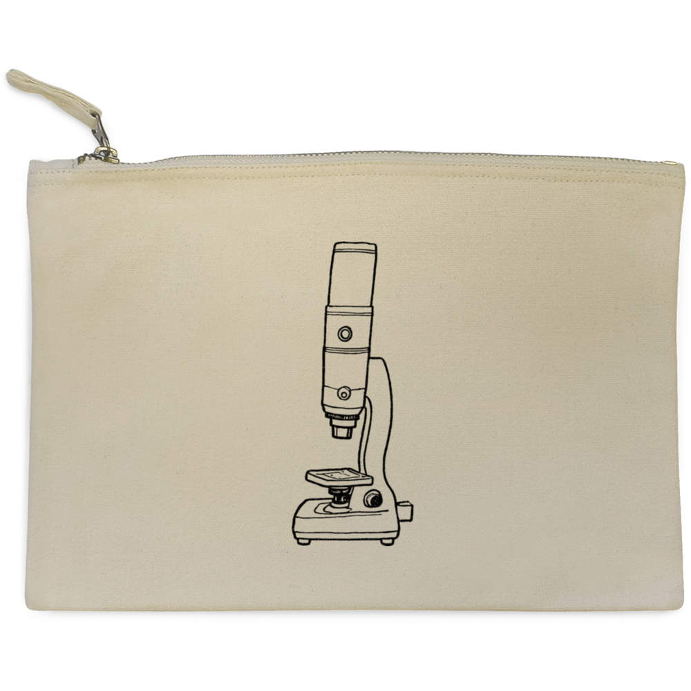 'Digital Microscope ' Canvas Clutch Bag / Accessory Case (CL00039224)