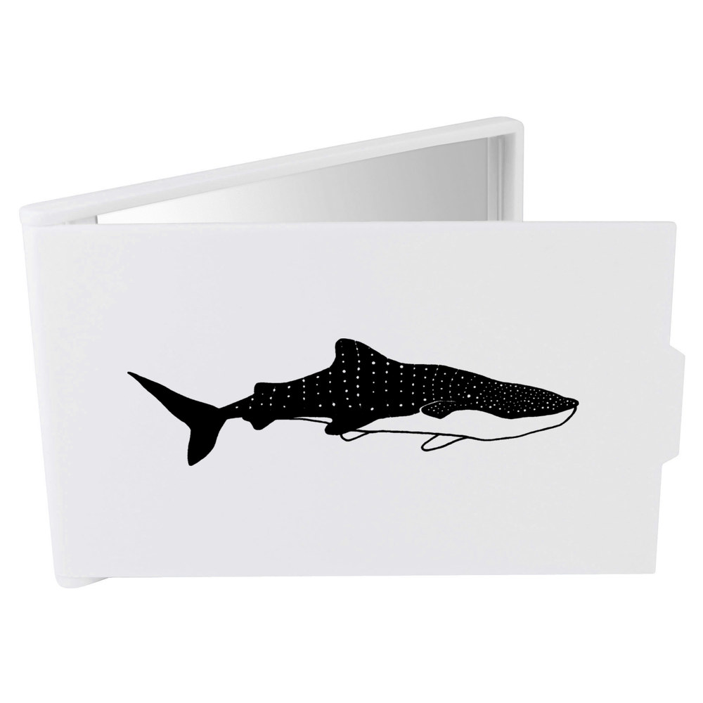 'Whale Shark' Compact / Travel / Pocket Makeup Mirror (CM00002479)