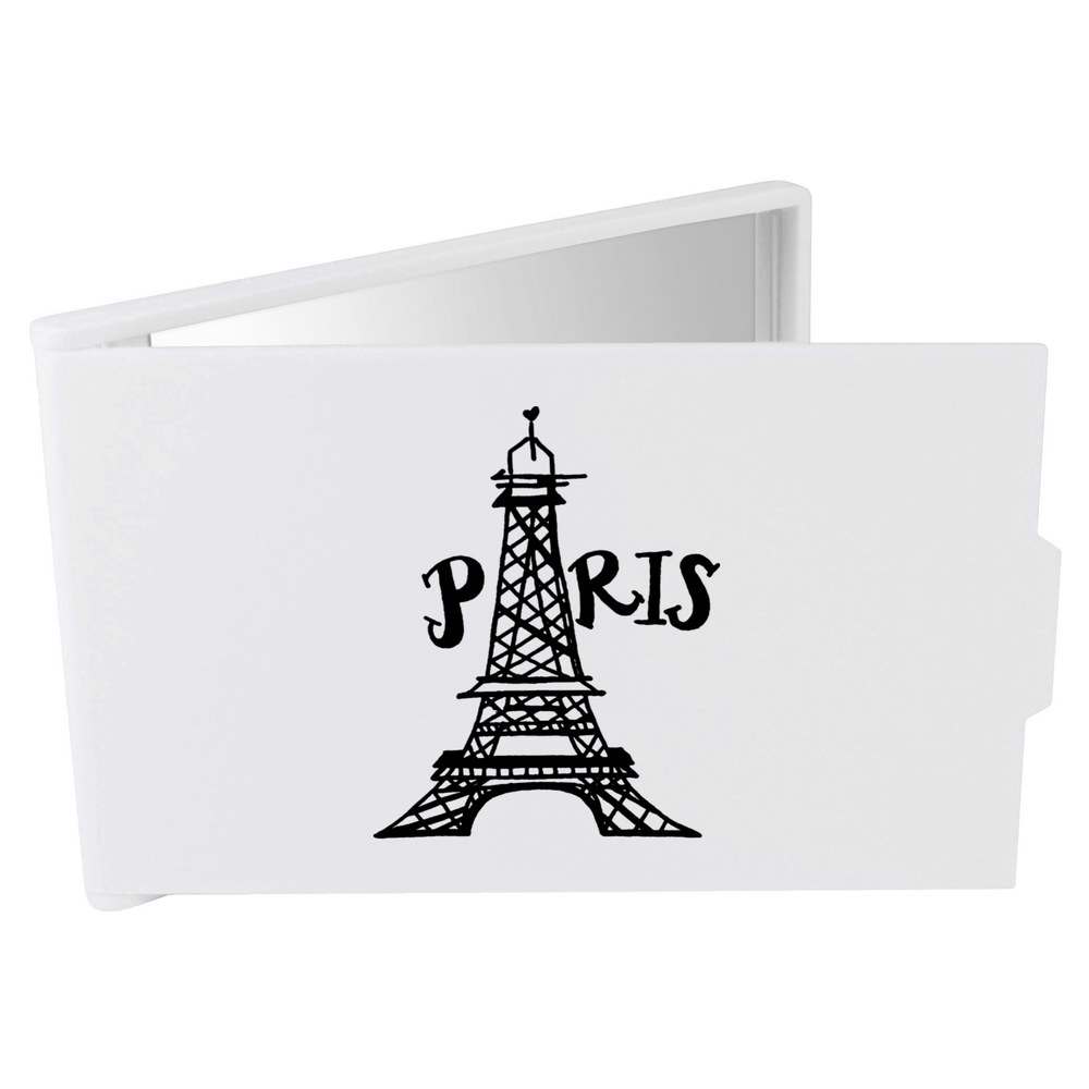 'Paris Eiffel Tower' Compact / Travel / Pocket Makeup Mirror (CM00012307)