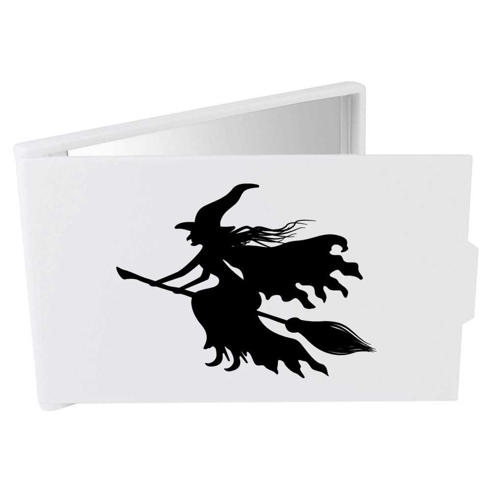 'Witch Silhouette' Compact / Travel / Pocket Makeup Mirror (CM00015213)