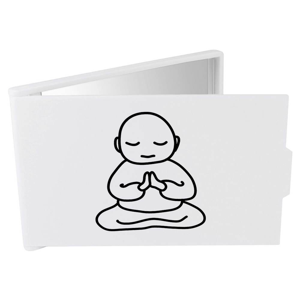 'Buddhist Monk' Compact / Travel / Pocket Makeup Mirror (CM00016548)