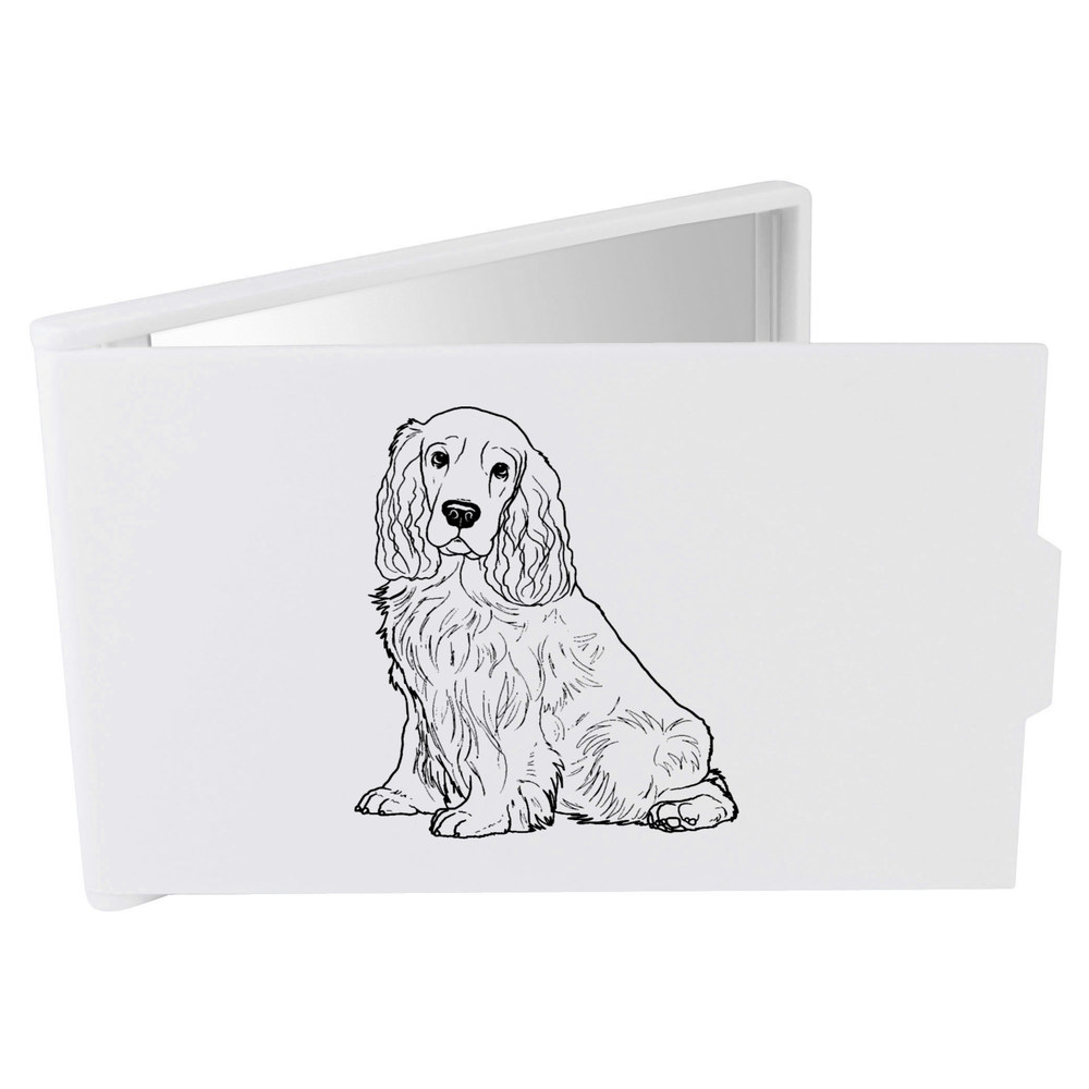 'Cocker Spaniel' Compact / Travel / Pocket Makeup Mirror (CM00027568)
