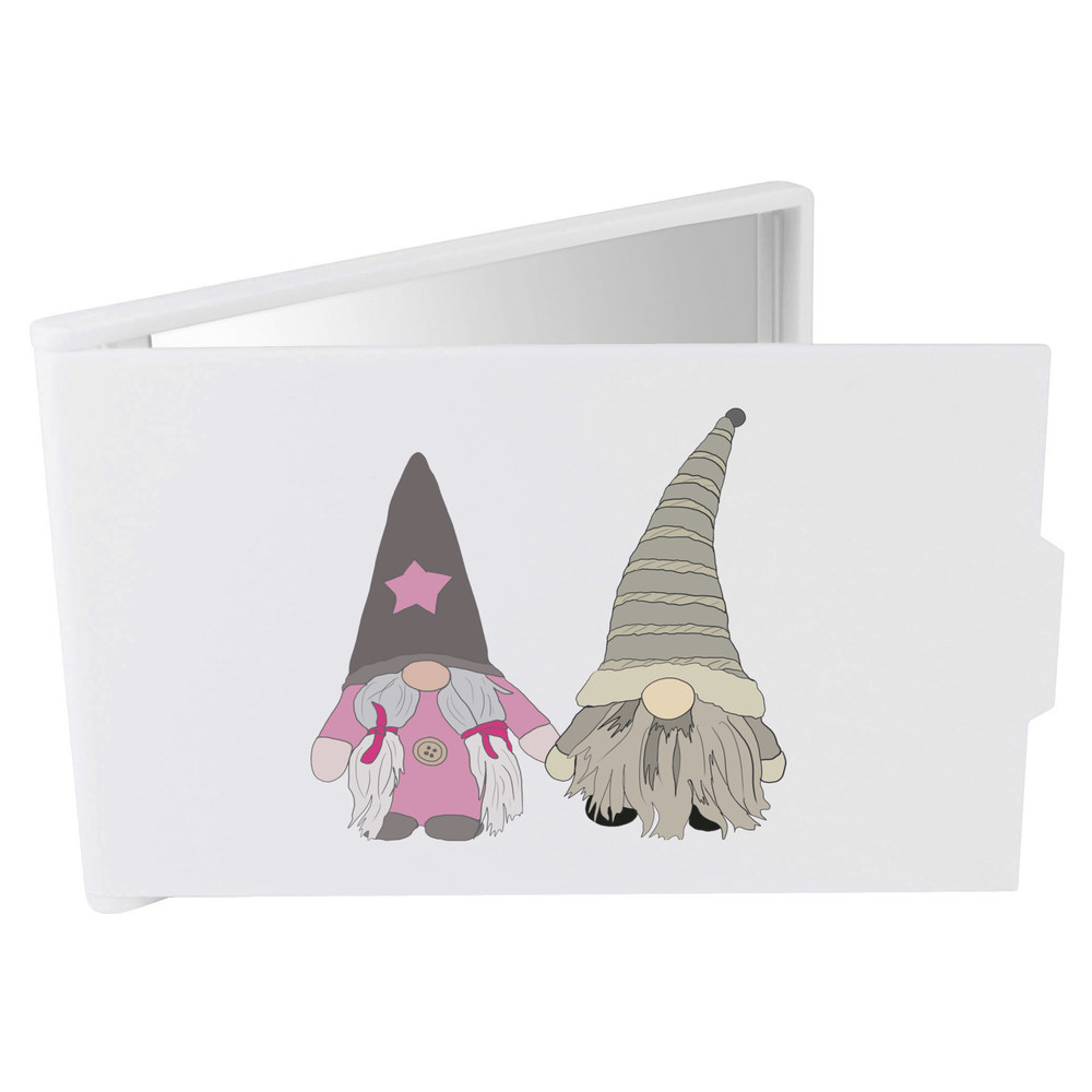 'Gonk Pair' Compact / Travel / Pocket Makeup Mirror (CM00030607)