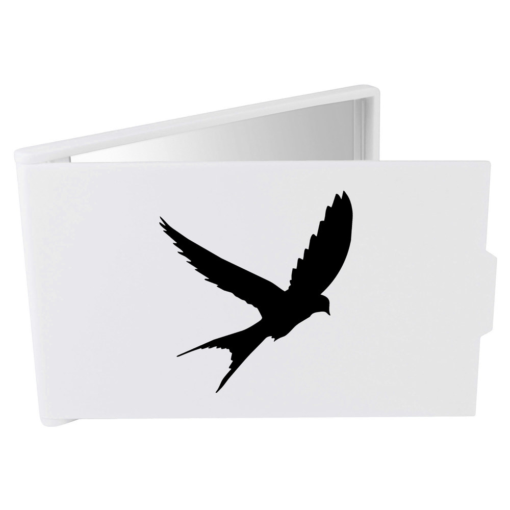 'Swallow' Compact / Travel / Pocket Makeup Mirror (CM00038152)