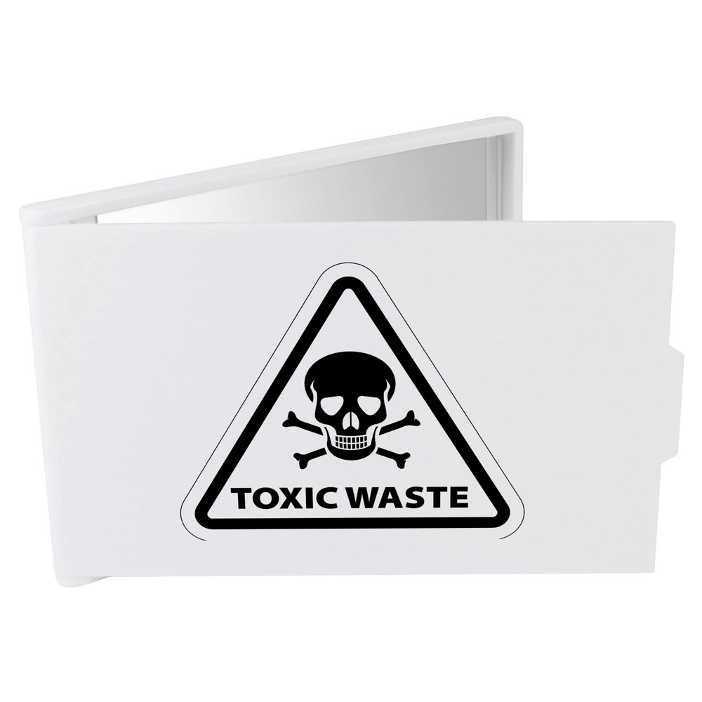 'Toxic Waste' Compact / Travel / Pocket Makeup Mirror (CM00038234)