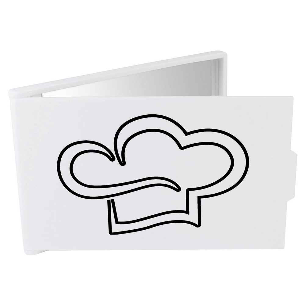 'Chef Hat' Compact / Travel / Pocket Makeup Mirror (CM00039397)