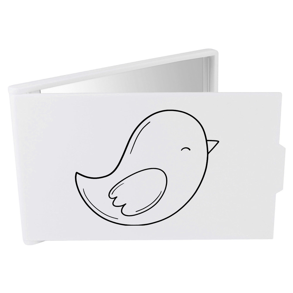 'Little Bird' Compact / Travel / Pocket Makeup Mirror (CM00039579)