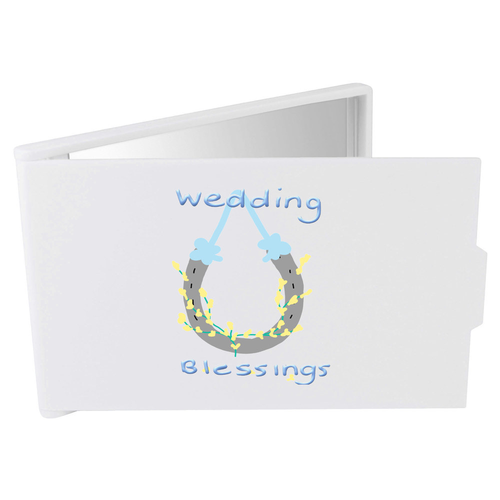 'A Very Special Wedding Day' Compact / Travel / Pocket Makeup Mirror (CM00041115)