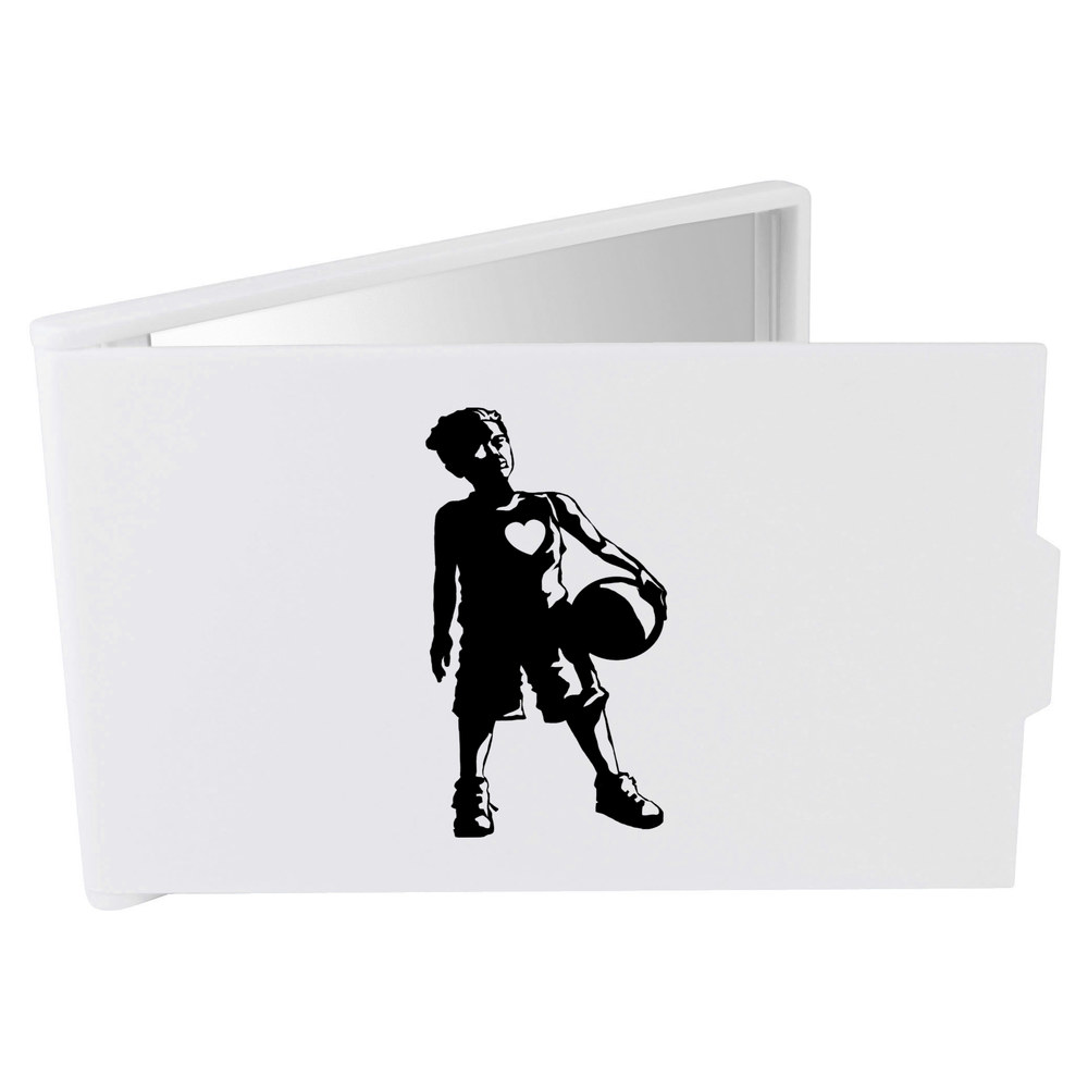 'Basket Ball Boy' Compact / Travel / Pocket Makeup Mirror (CM00041137)