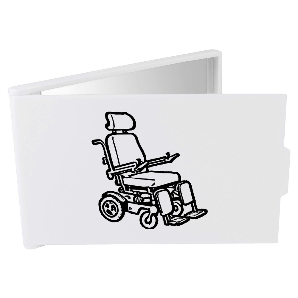 'Electric Wheelchair' Compact / Travel / Pocket Makeup Mirror (CM00041901)