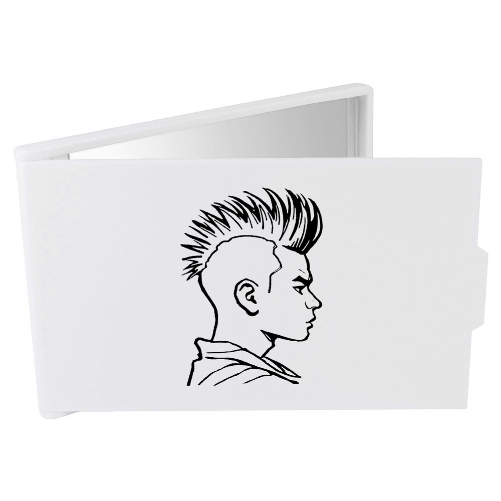 'Mohawk Hairstyle' Compact / Travel / Pocket Makeup Mirror (CM00041965)