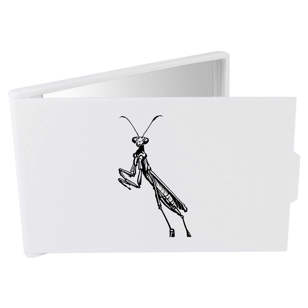 'Praying Mantis' Compact / Travel / Pocket Makeup Mirror (CM00041985)