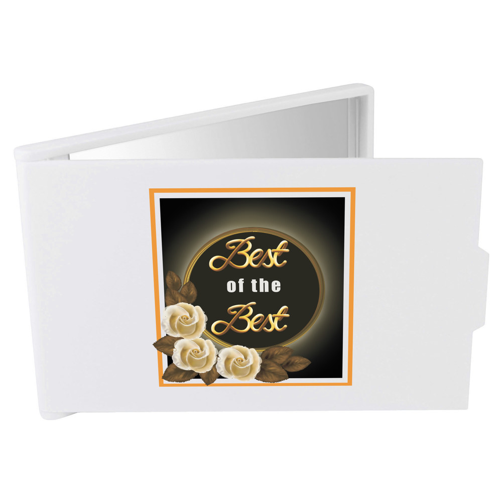 'Golden Excellence: Best of the Best' Compact / Travel / Pocket Makeup Mirror (CM00042559)