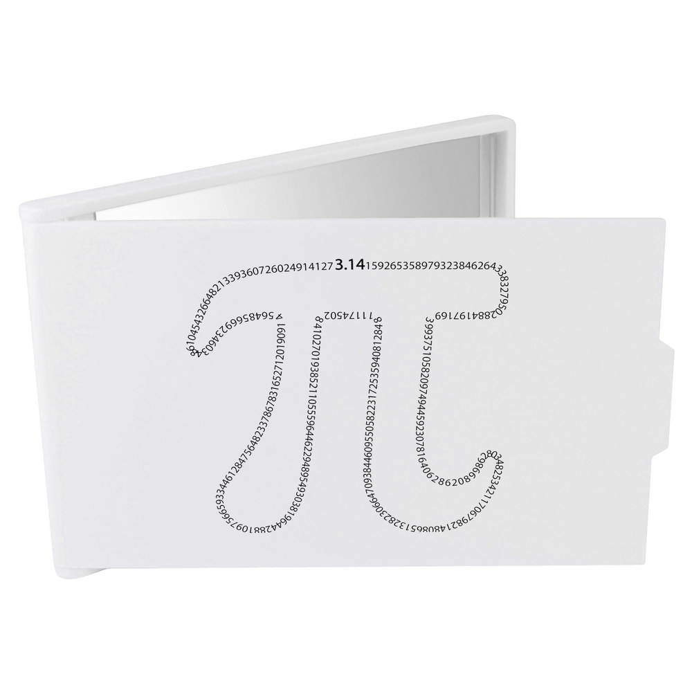 'Pi Number' Compact / Travel / Pocket Makeup Mirror (CM00042591)