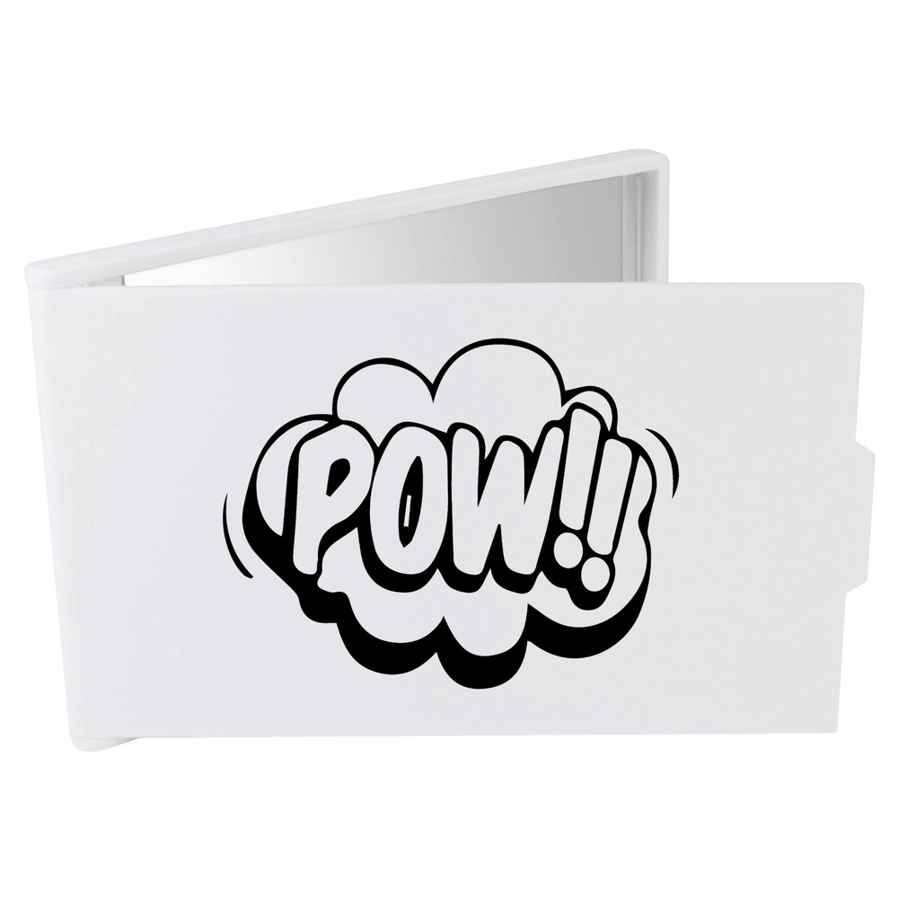 'Pow Comic Style Action Bubble' Compact / Travel / Pocket Makeup Mirror (CM00042680)