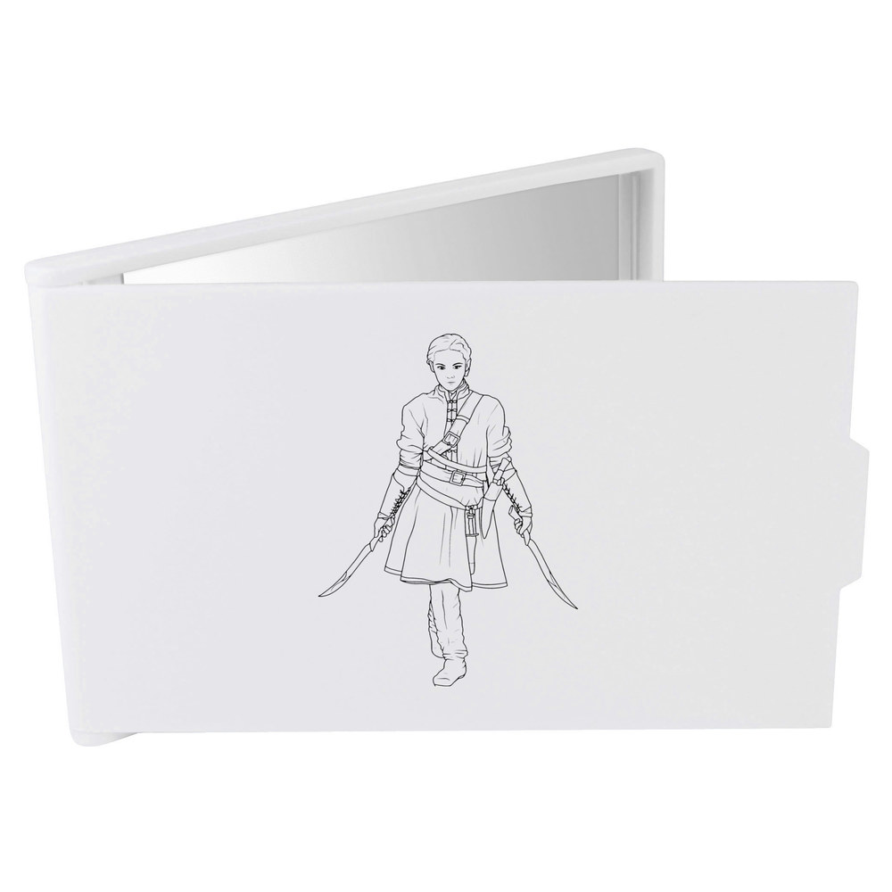 'Warrior Woman' Compact / Travel / Pocket Makeup Mirror (CM00043623)