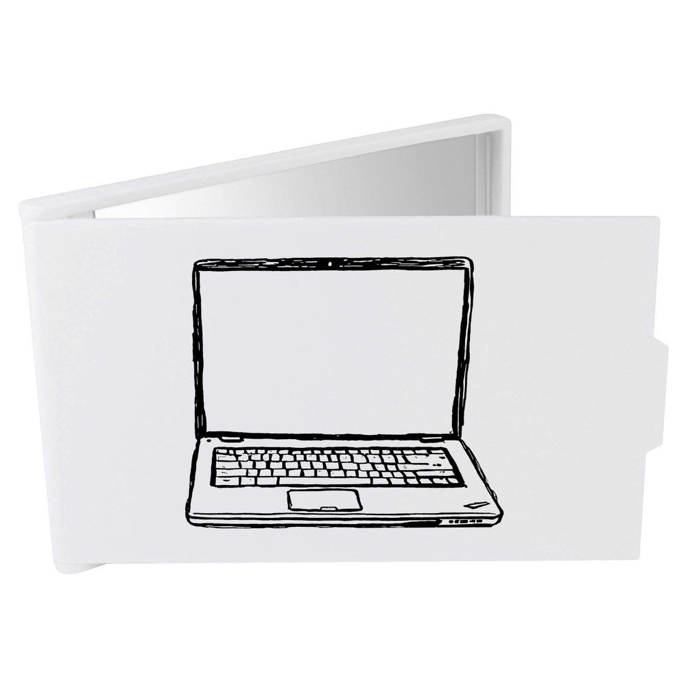 'Gaming Laptop' Compact / Travel / Pocket Makeup Mirror (CM00043785)