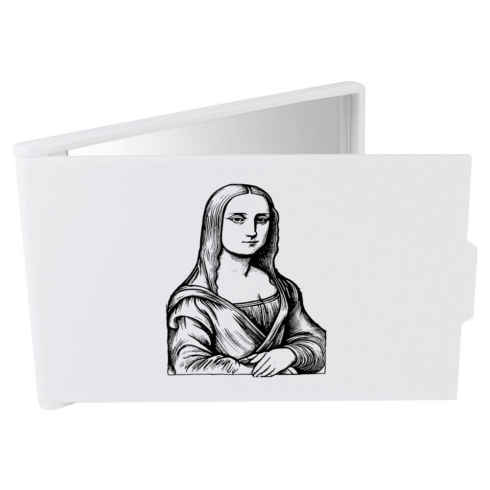 'Mona Lisa' Compact / Travel / Pocket Makeup Mirror (CM00043835)