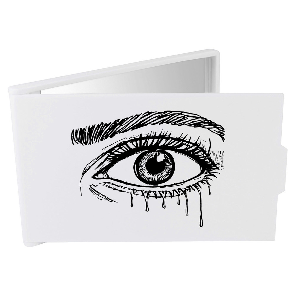 'Crying Eye' Compact / Travel / Pocket Makeup Mirror (CM00044041)