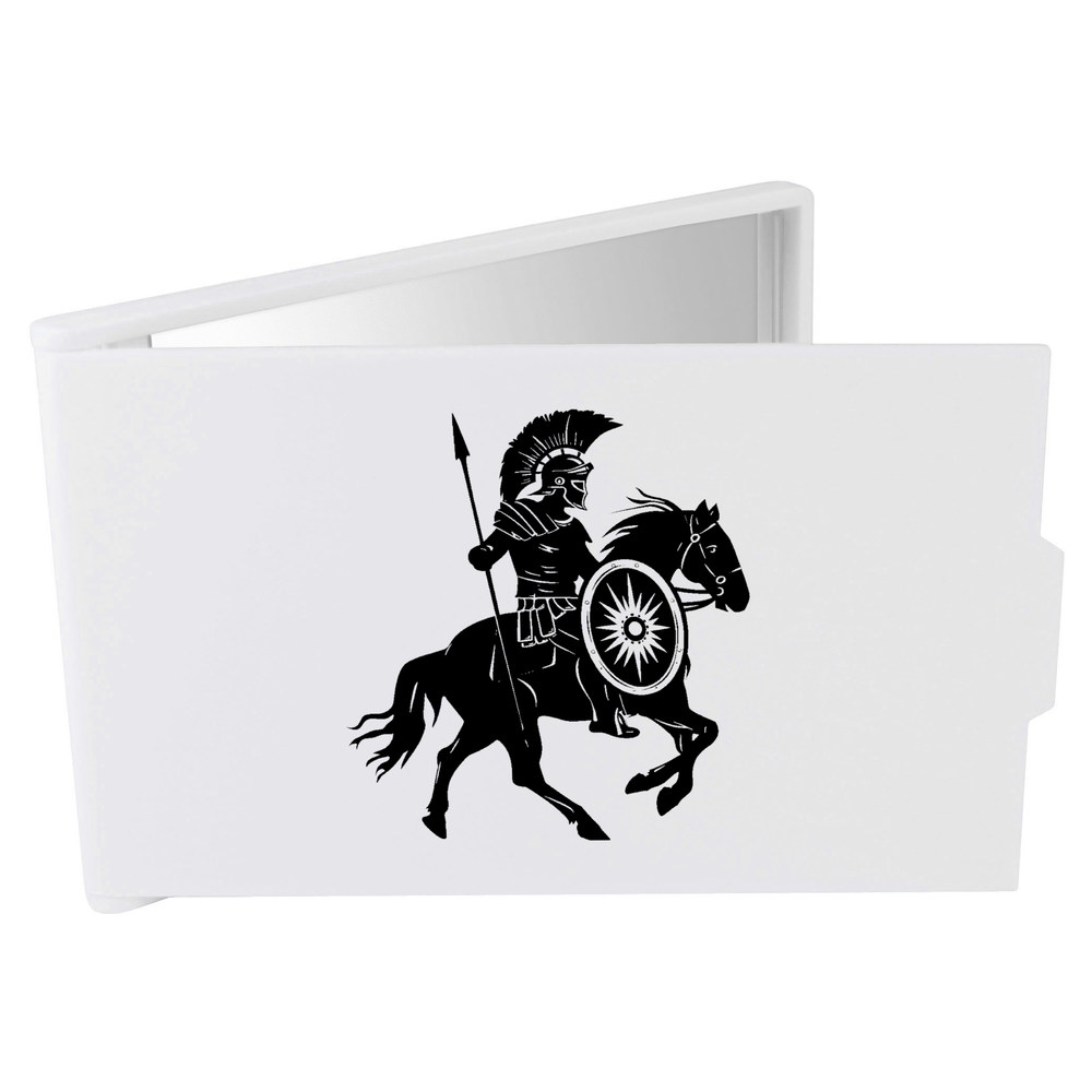 'Roman Soldier on Horseback' Compact / Travel / Pocket Makeup Mirror (CM00044445)