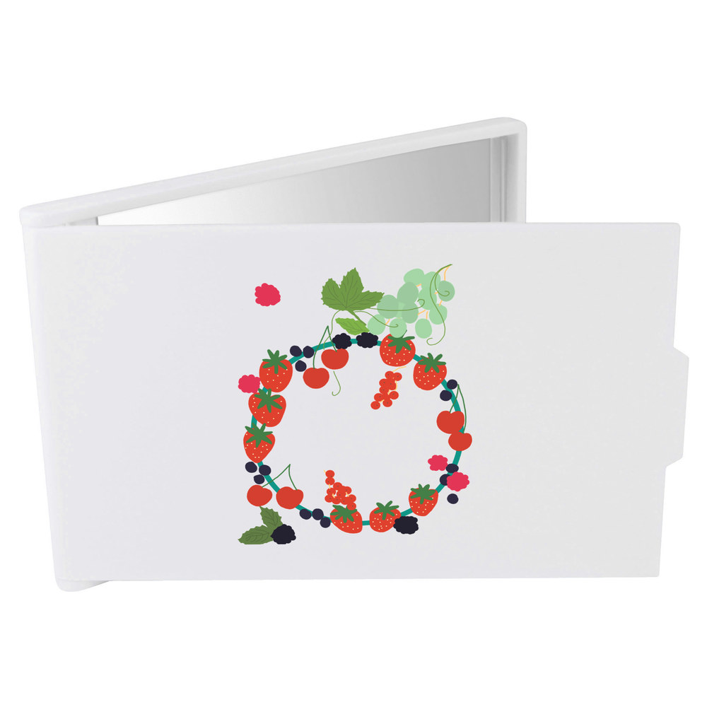 'Delicious Summer Fruits' Compact / Travel / Pocket Makeup Mirror (CM00044522)