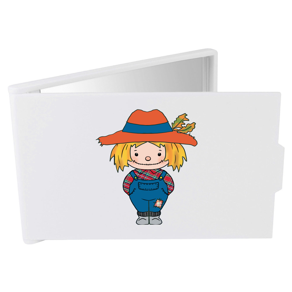 'Cute Scarecrow' Compact / Travel / Pocket Makeup Mirror (CM00045505)