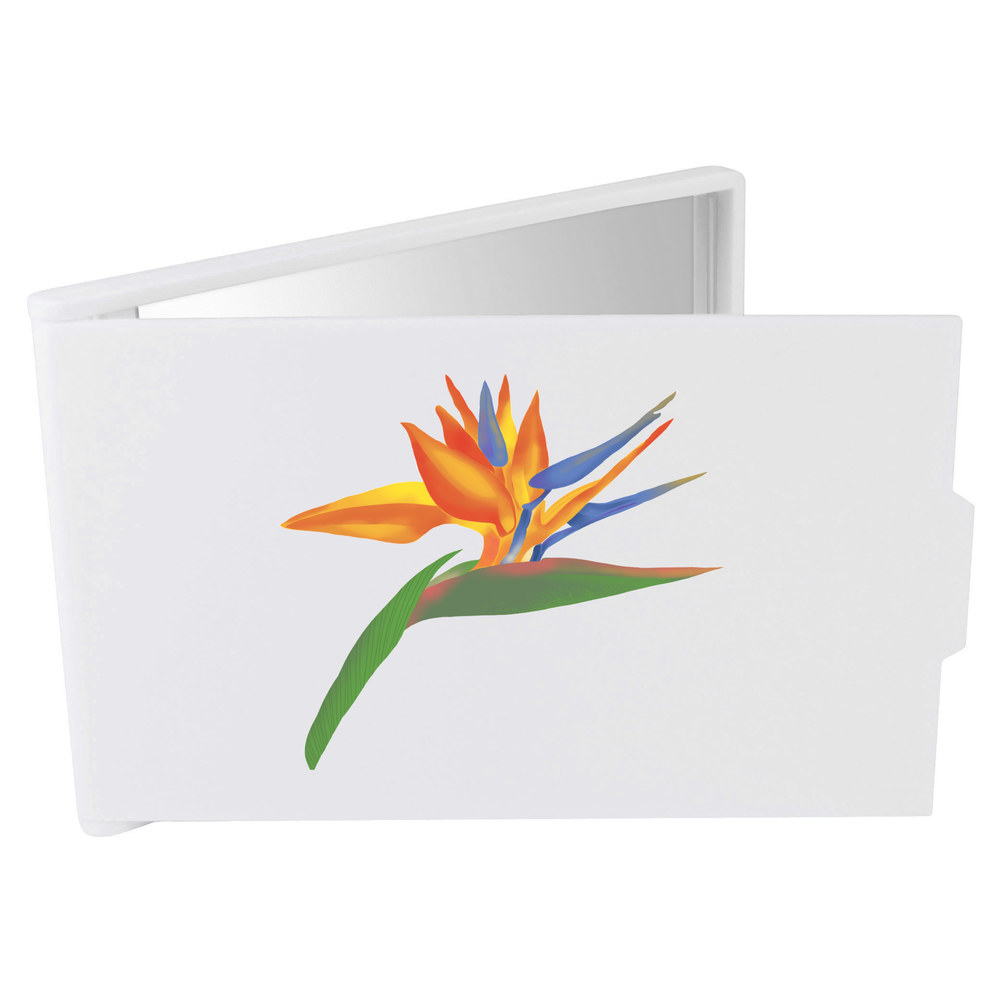 'Bird Of Paradise Tropical Flower' Compact / Travel / Pocket Makeup Mirror (CM00046200)