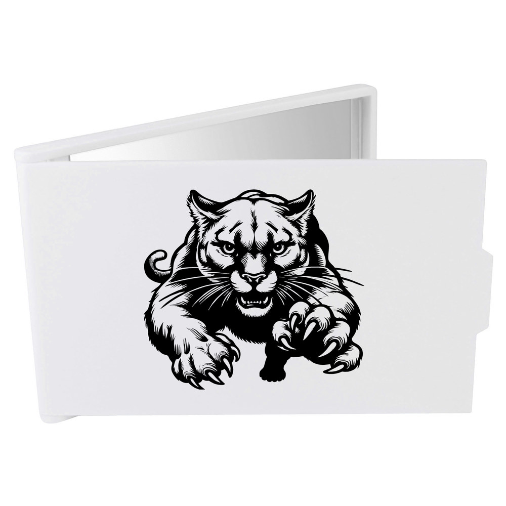'Mountain Lion Running' Compact / Travel / Pocket Makeup Mirror (CM00047876)