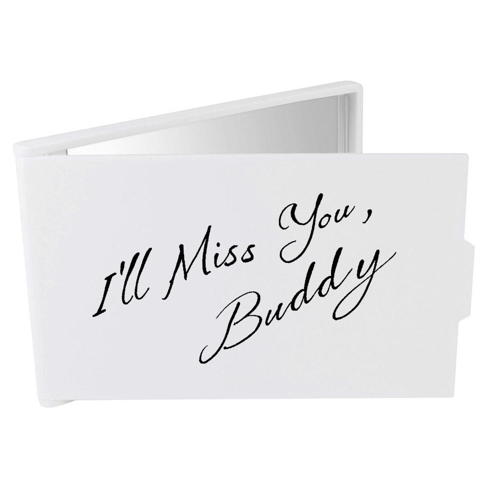 'I'll Miss You Buddy' Compact / Travel / Pocket Makeup Mirror (CM00048161)