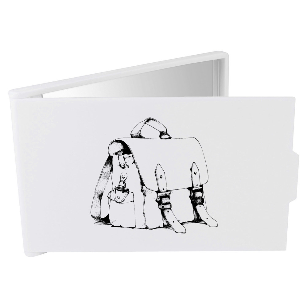 'School Backpack' Compact / Travel / Pocket Makeup Mirror (CM00048695)