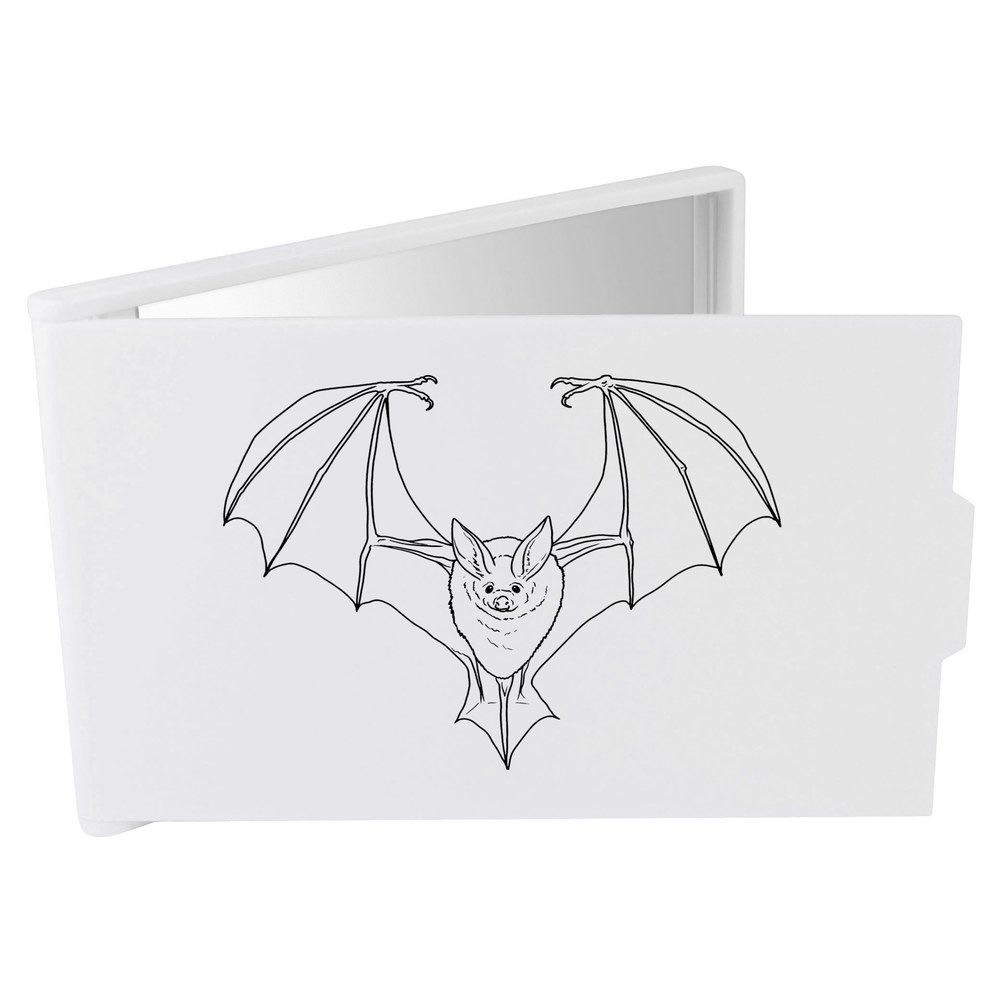 'Flying Bat' Compact / Travel / Pocket Makeup Mirror (CM00048776)