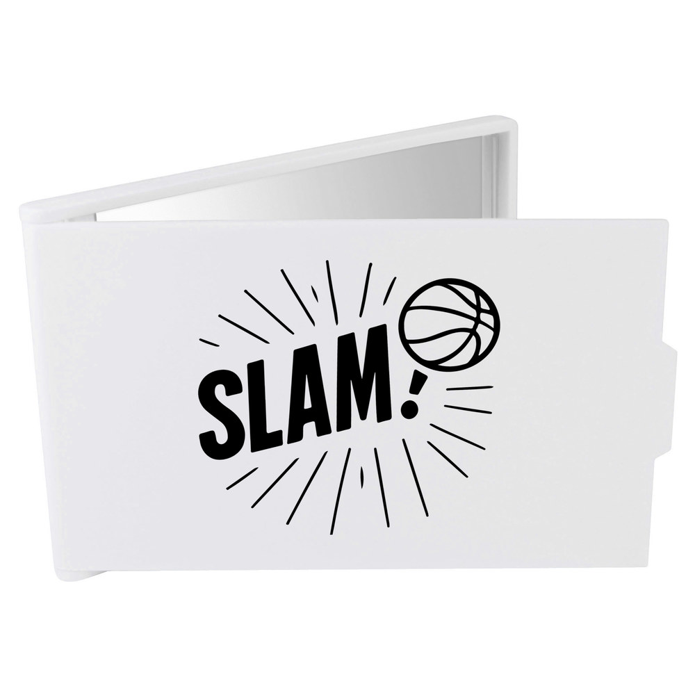 'Basketball Slam Design' Compact / Travel / Pocket Makeup Mirror (CM00050461)
