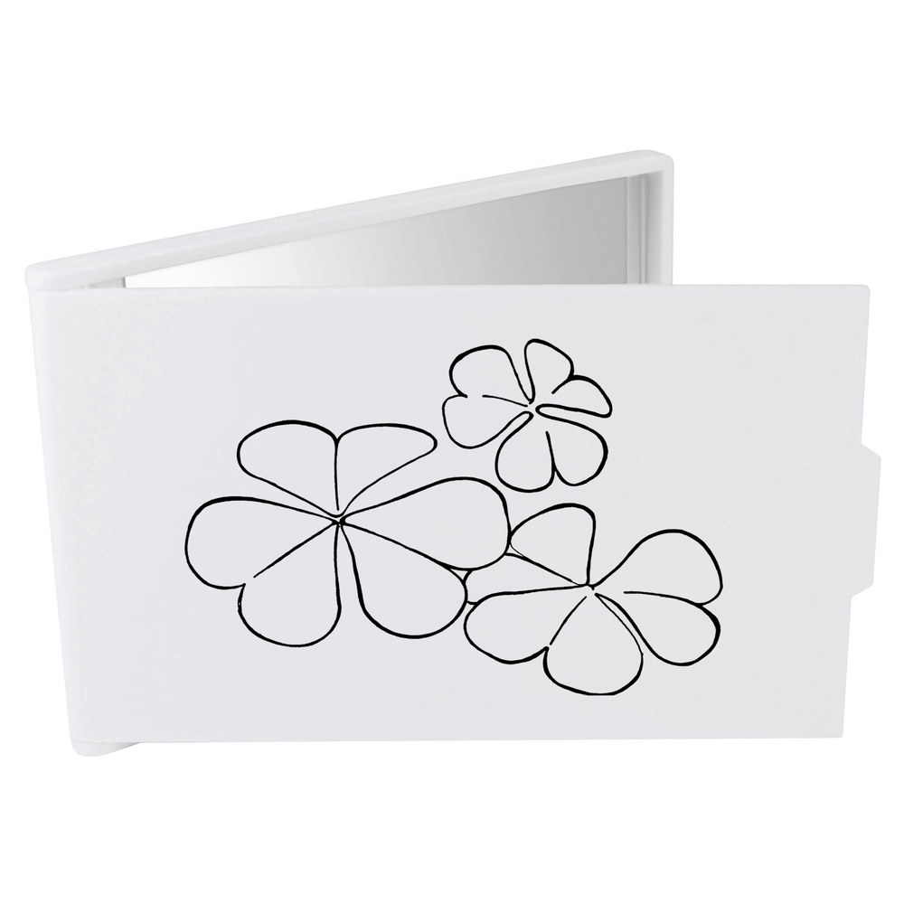 'Clover Shamrock' Compact / Travel / Pocket Makeup Mirror (CM00052063)