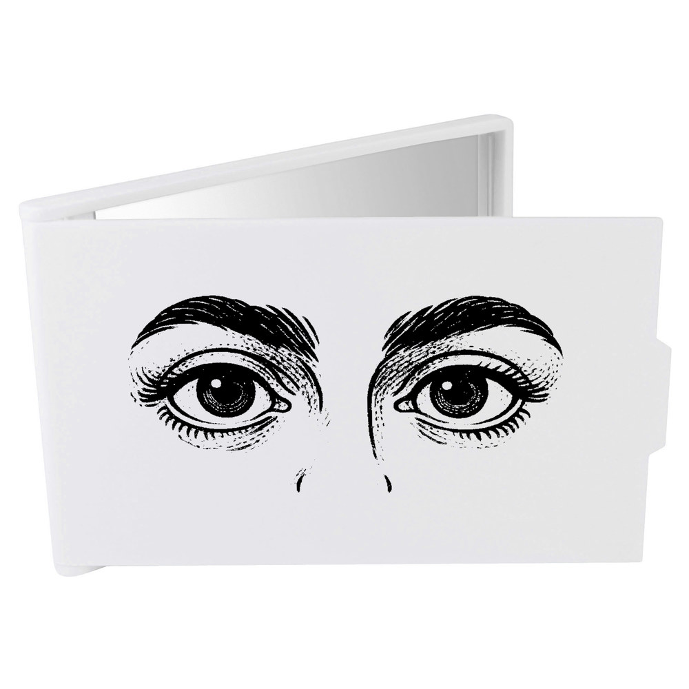 'Human Eyes' Compact / Travel / Pocket Makeup Mirror (CM00052247)