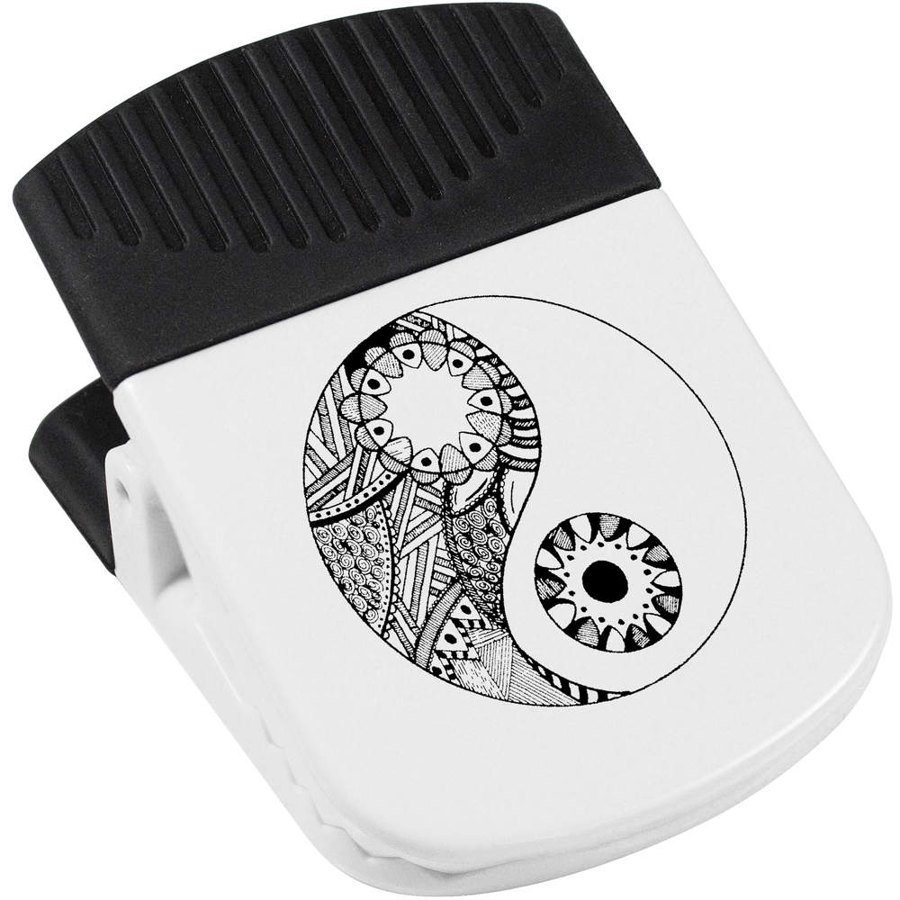 'Patterned Yin & Yang' Magnetic Clip (CP00017517)