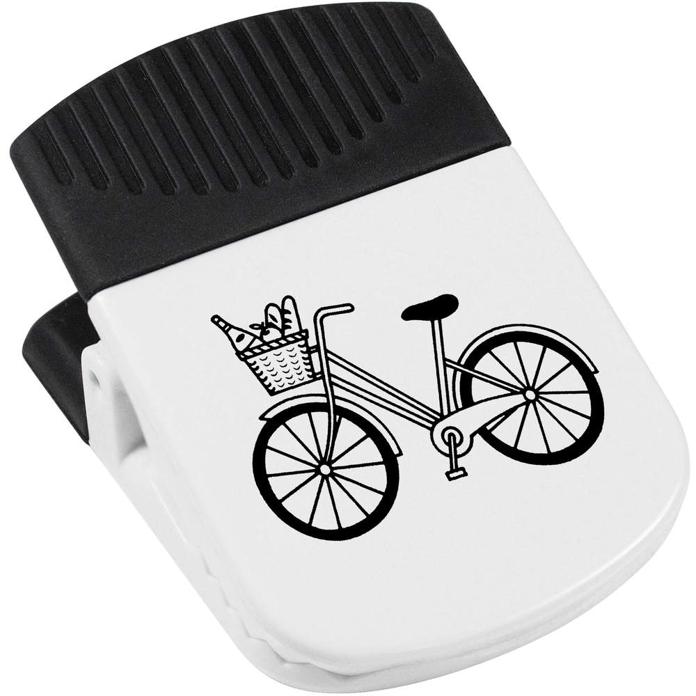 'Bike With Groceries' Magnetic Clip (CP00022811)