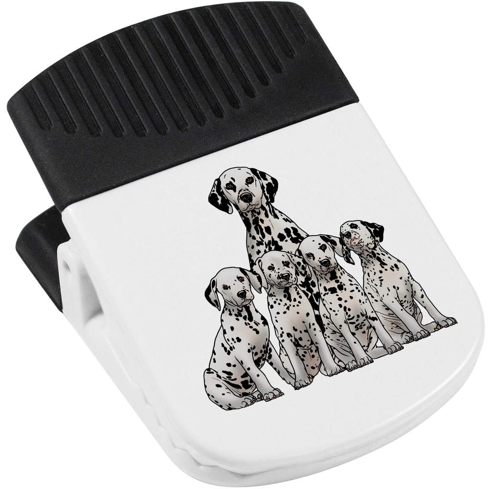 'Dalmatian & Puppies' Magnetic Clip (CP00029737)