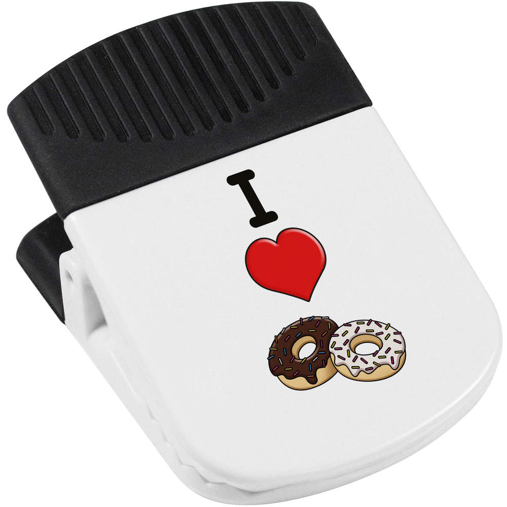 'I Love Doughnuts' Magnetic Clip (CP00031422)