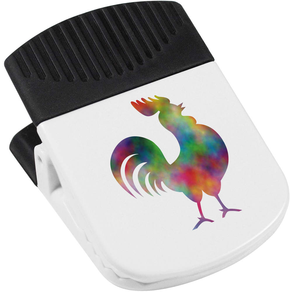 'Colourful Rooster' Magnetic Clip (CP00033057)